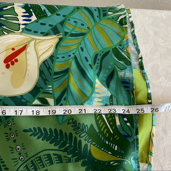 leo lin tropical silk pyjama top - Picture 9 of 12